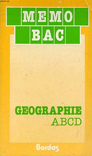 Géographie, 1983-1984