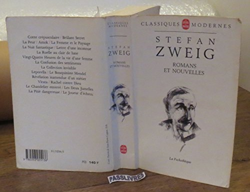 Stefan Zweig, tome 1