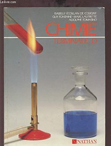 Chimie terminale D: Programme 1989