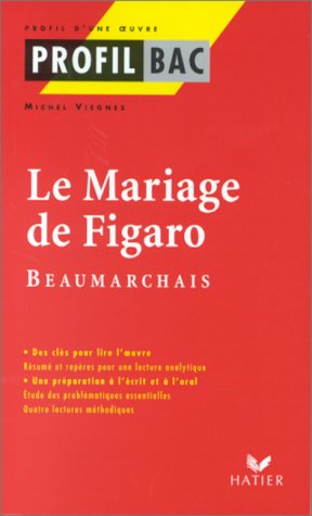 Profil d'une oeuvre : Le mariage de Figaro, Beaumarchais
