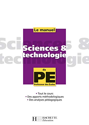 Le manuel de Sciences et technologie du PE