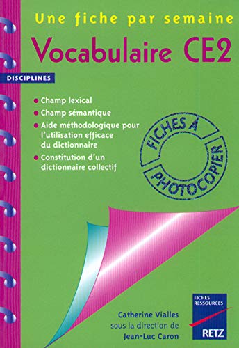 Vocabulaire, CE2