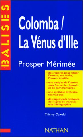 "Colomba", "La Vénus d'Ille", Mérimée