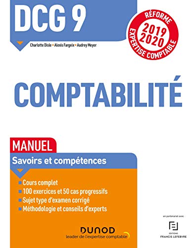 DCG 9 Comptabilité - Manuel - Réforme 2019-2020: Réforme Expertise comptable 2019-2020 (2019-2020)