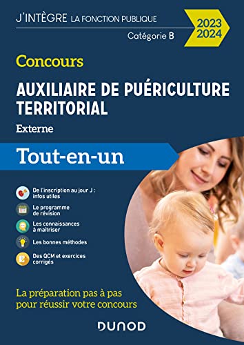 Concours Auxiliaire de puériculture territorial 2023-2024: Tout-en-un (2023-2024)