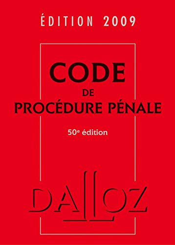 Code de procédure pénale 2009