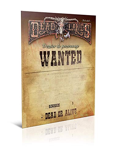 Black Book Editions Deadlands Reloaded : Dossier de personnage