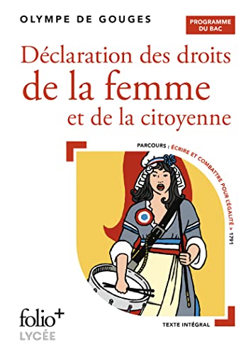 Déclaration des droits de la femme et de la citoyenne - Bac 2022 (Folio+Lycée, 32) (French Edition)