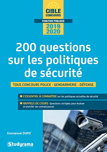 200 questions sur les politiques de sécurité 2019-2020