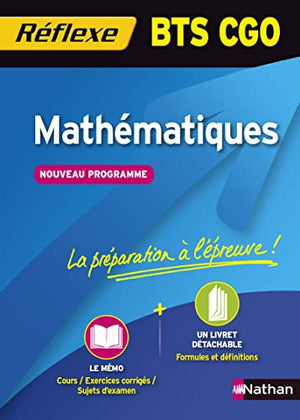 Mathématiques BTS CGO