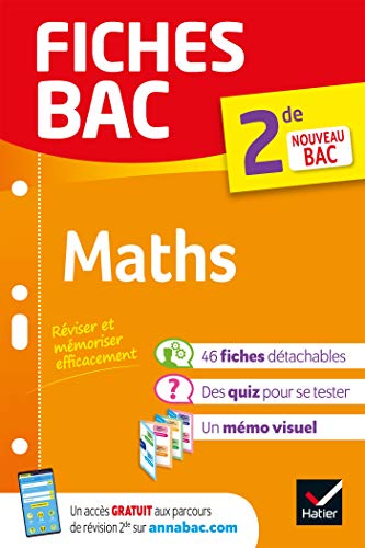 Fiches bac Maths 2de: nouveau programme de Seconde