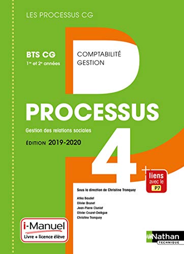 Processus 4 - Gestion des Relations Sociales BTS CG 1re et 2e années