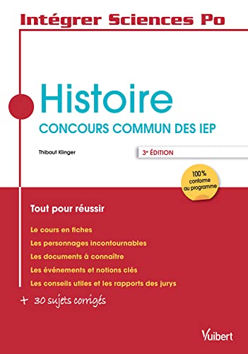 Histoire - Concours commun des IEP