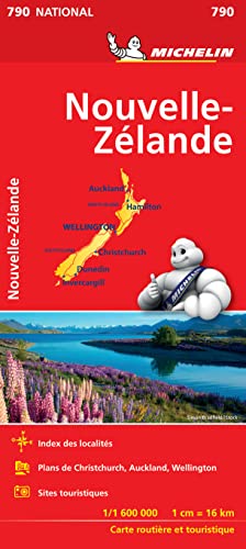 Carte Nouvelle-Zélande Michelin