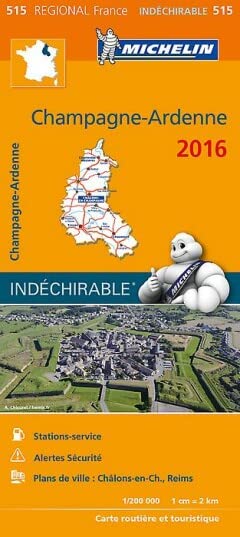 Carte régionale 515 Champagne - Ardenne 2016
