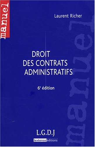 Droit des contrats administratifs
