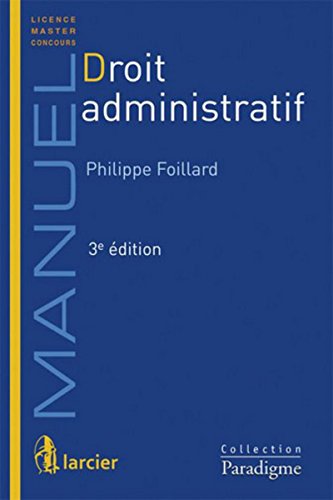 Droit administratif, 3ème Ed.