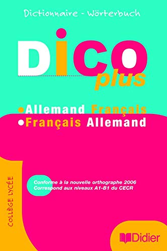 Dicoplus dictionnaire bilingue Allemand / Français - Livre