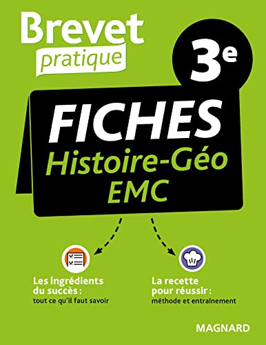 Brevet Pratique Fiches Histoire-Géographie-EMC 3e - Brevet 2023