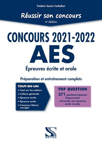 Réussir son concours AES 2021-2022 Tout-en-un