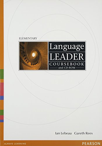 Language Leader Elementary Coursebook and CD-Rom Pack.