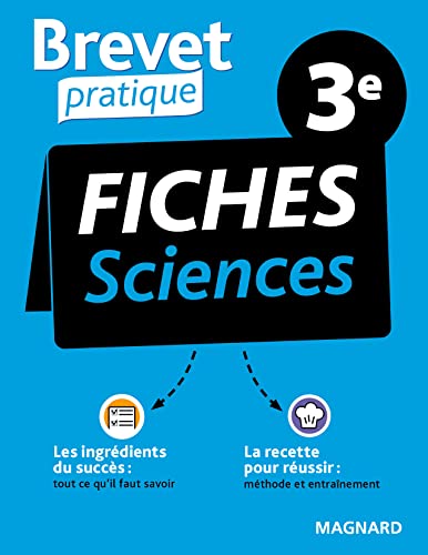 Brevet Pratique Fiches Sciences 3e - Brevet 2023: Physique-Chimie, SVT, Techno