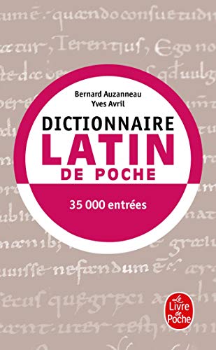 Dictionnaire de latin de poche