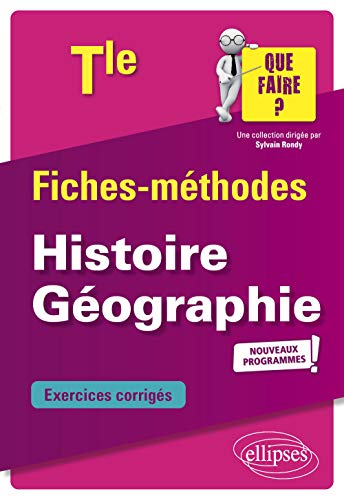 Histoire Géographie - Terminale - Nouveaux programmes