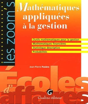 Mathématiques appliquées à la gestion