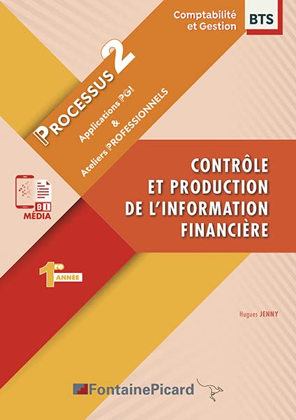 Contrôle et production de l'information financière: Processus 2 BTS CG 1e année