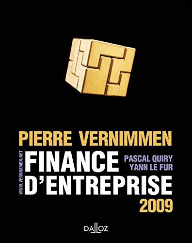 Finance d'Entreprise 2009 - 7e ed.