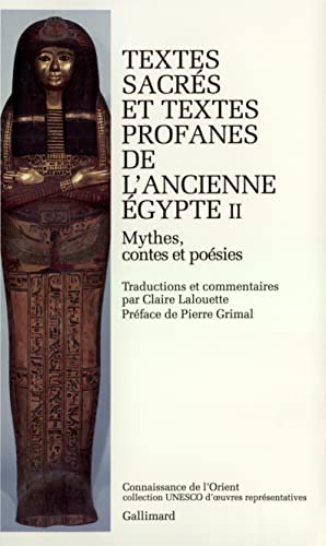 Textes sacrés et textes profanes de l'ancienne Egypte, tome 2