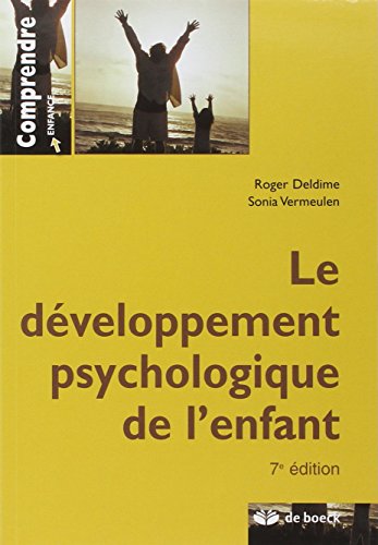 Le développement psychologique de l'enfant