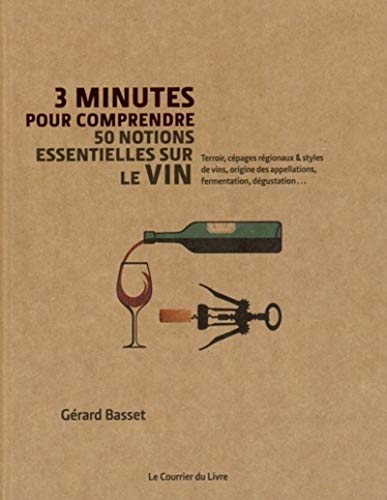3 minutes pour comprendre les 50 notions essentielles sur le vin