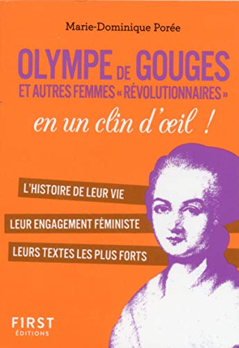 Petit Livre Olympe de Gouges et les femmes de la révolution en un clin d'oeil