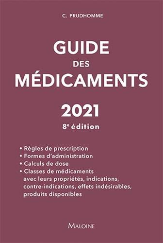 Guide des medicaments 2021, 8e ed.