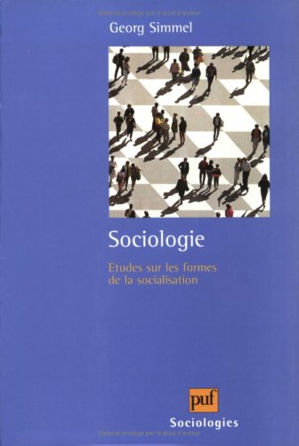 Sociologies : Etudes sur les formes de la socialisation