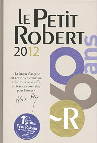 PETIT ROBERT LANGUE FSE 2012