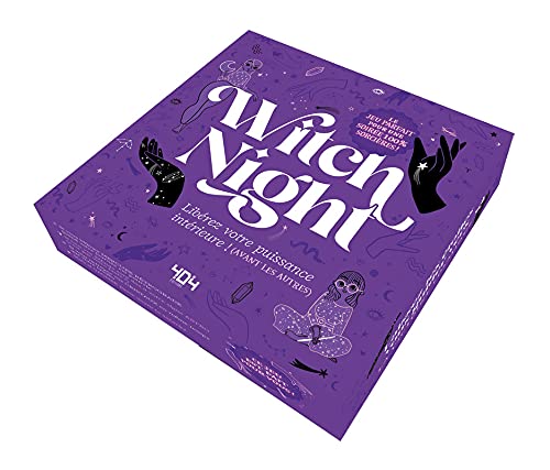 Witch Night : Le jeu - Jeu de société de 2 à 6 joueurs - Jeu sorcières et astrologie