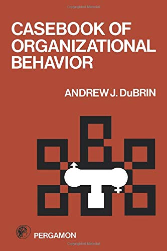 Casebook of Organizational Behavior