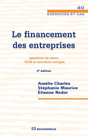 Financement des entreprises - Cas