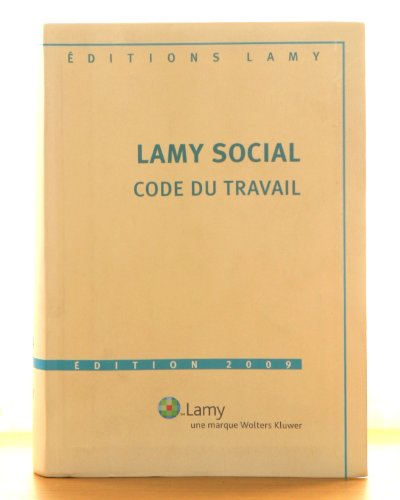 Lamy social 2 volumes. Edition 2001