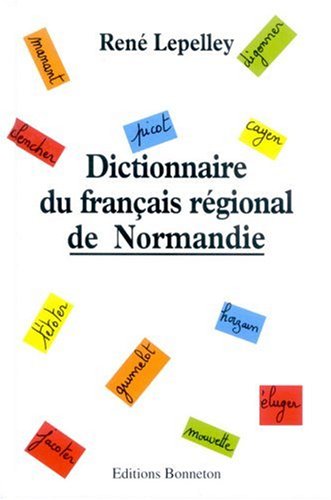 Dictionnaire du français régional de Normandie
