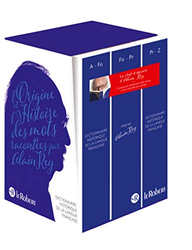 Le Dictionnaire Historique de la langue française - Coffret compact 3 volumes - Nouvelle édition augmentée
