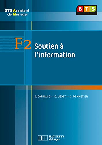 F2 Soutien à l'information, BTS AM, Livre de l'élève, éd. 2008