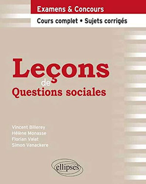 Leçons de questions sociales