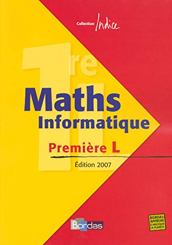 Maths Informatique 1e L
