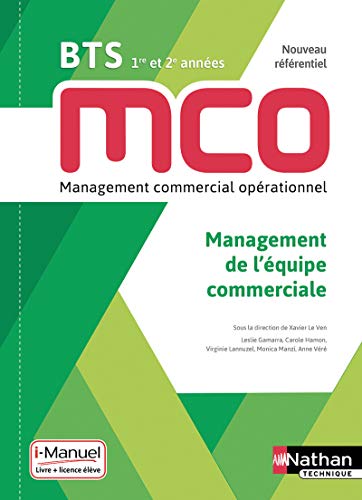 Management de l'équipe commerciale - BTS MCO 1re et 2e années