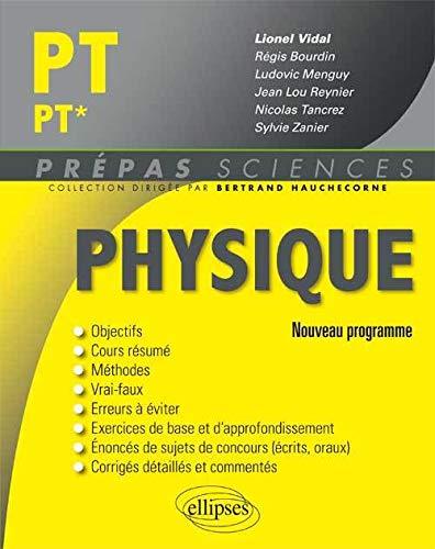 Physique PT/PT* Programme 2014