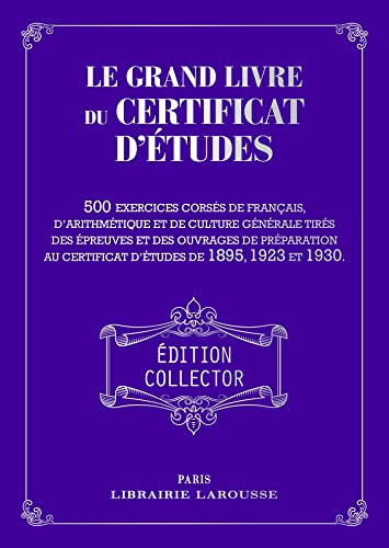 Le Grand livre du Certificat d'études